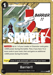 Barrier!! - OP04-095 - Common - Kingdoms of Intrigue