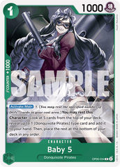 Baby 5 - OP05-034 - Rare (Reprint) - Awakening of the New Era