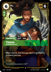 Yasuo, Remorseful - 076/298 - Rare - Origins