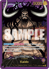 Kaido - ST04-001 - Leader (Premium Alt Art) - Animal Kingdom