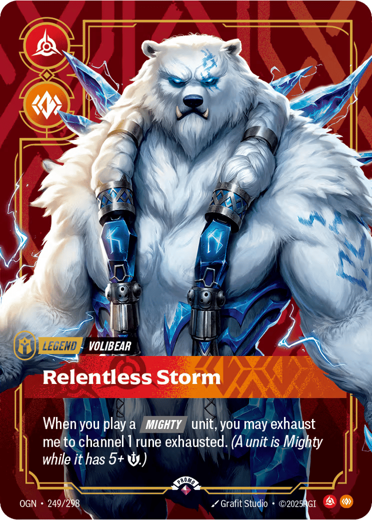 Relentless Storm - 249/298 - Rare - Origins