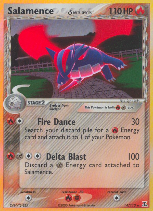 Salamence δ - 014/113 - Delta Species