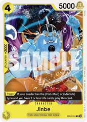 Jinbe - EB02-055 - Rare (Tournament Pack Vol3Alt Art) - Anime 25th Collection