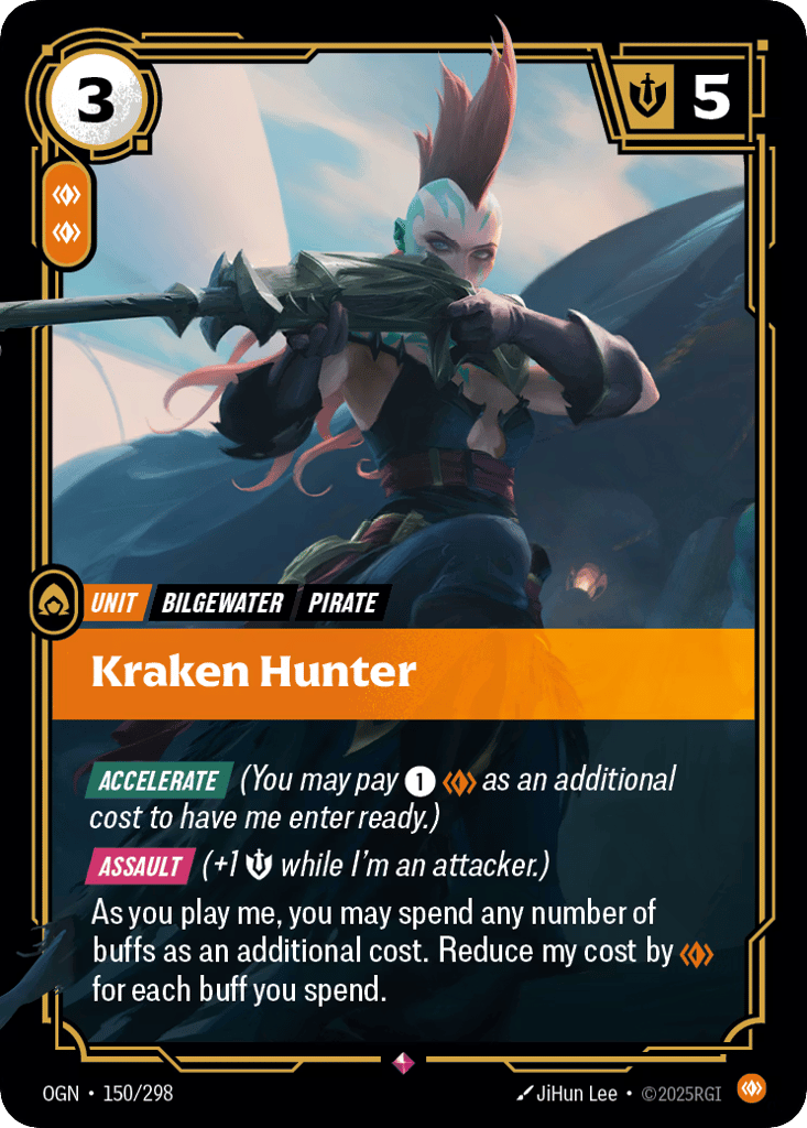 Kraken Hunter - 150/298 - Rare - Origins