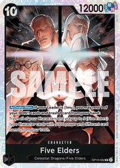Five Elders - OP13-082 - Super Rare - Carrying On His Will