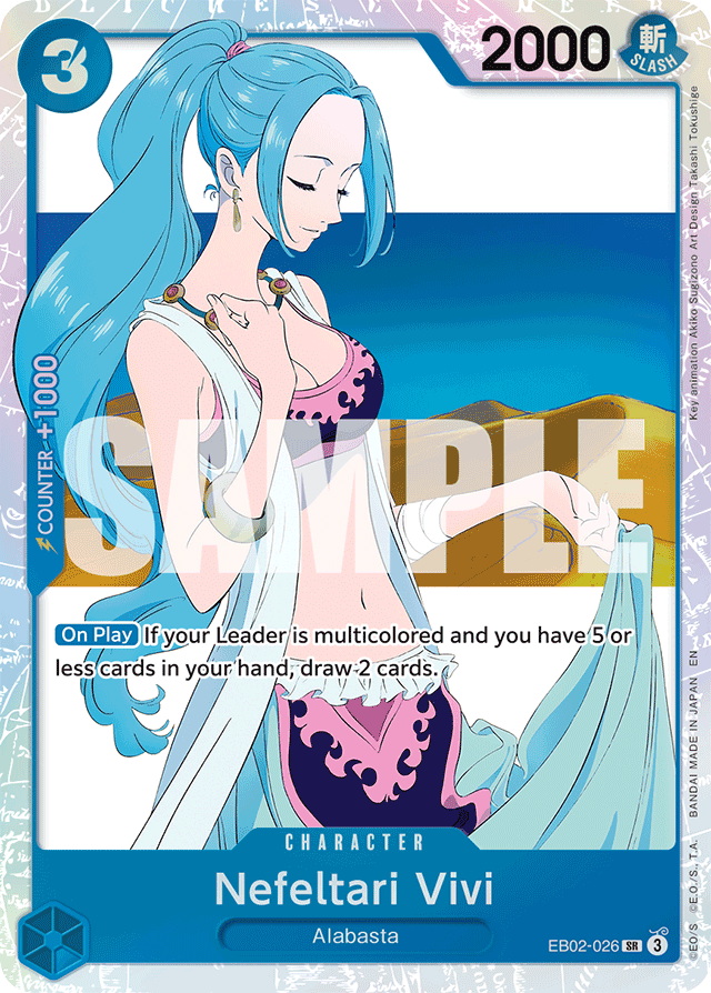 Nefeltari Vivi - EB02-026 - Super Rare - Anime 25th Collection