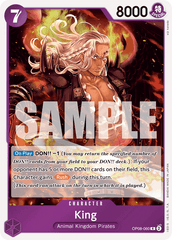 King - OP08-060 - Rare - Two Legends