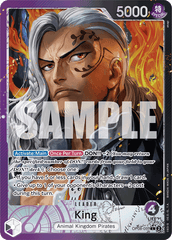 King - OP08-057 - Leader (Alternate Art) - Two Legends