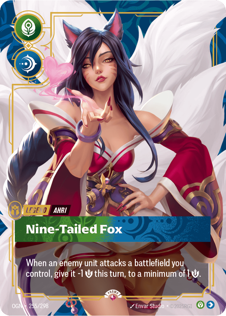 Nine-tailed Fox - 255/298 - Rare - Origins