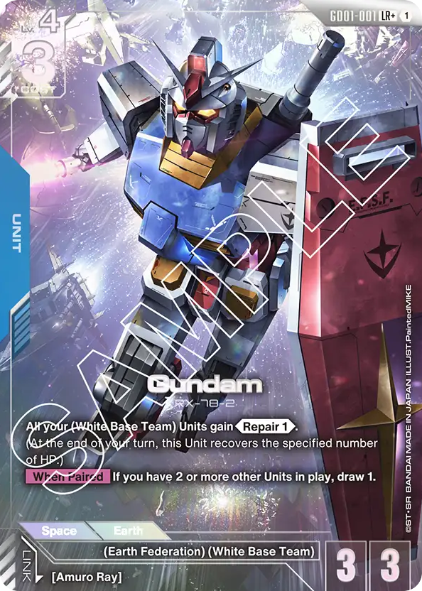 Gundam - GD01-001 - Legend Rare (Alternate Art) - Newtype Rising