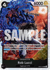 Rob Lucci - EB04-048 - Super Rare - Egghead Crisis