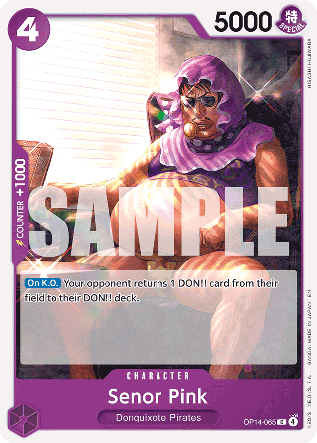 Senor Pink - OP14-065 - Common - The Azure Sea's Seven