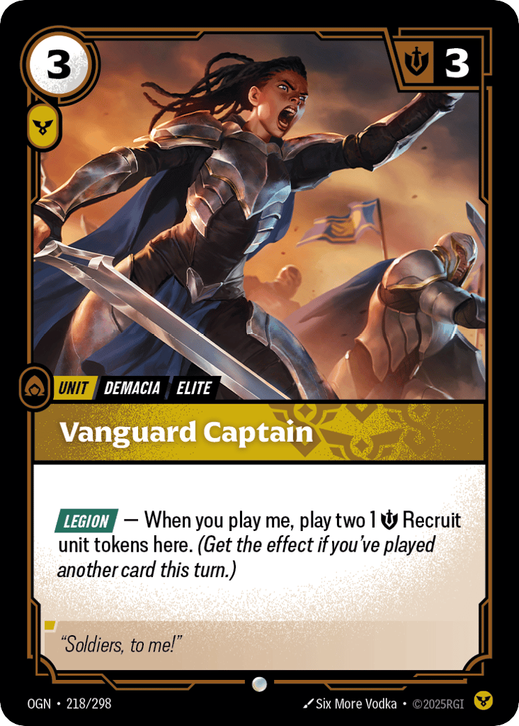 Vanguard Captain - 218/298 - Common - Origins