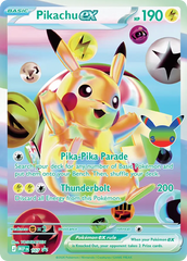Pikachu ex - 107 - Mega Evolution Black Star Promos
