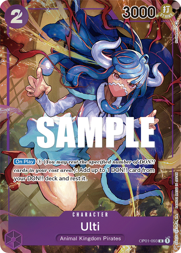 Ulti - OP01-093 - Rare (Alternate Art) - Romance Dawn