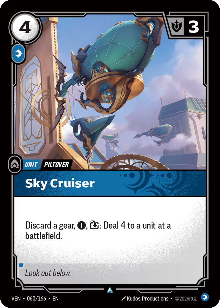 Sky Cruiser - 060/166 - Uncommon - Vendetta