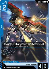 Raider Gundam (MA Mode) - GD02-019 - Common - Dual Impact