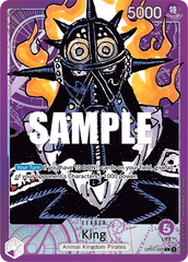 King - OP01-091 - Leader (Alternate Art) - Romance Dawn