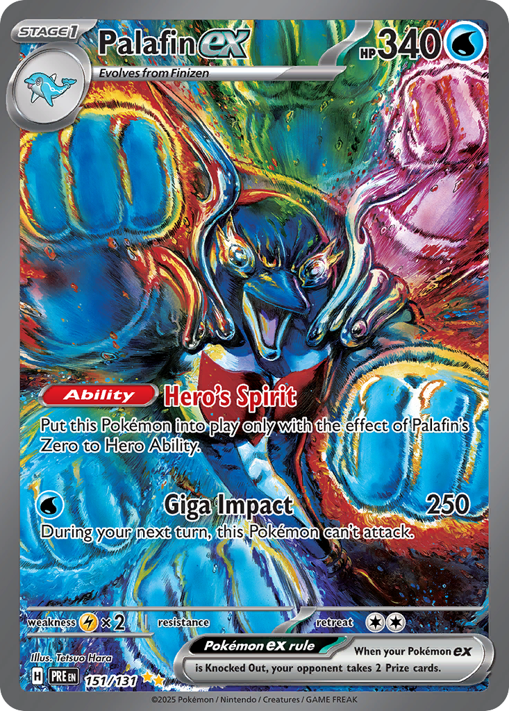 Palafin ex - 151/131 - Prismatic Evolutions
