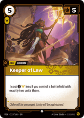 Keeper Of Law - 119/166 - Common - Vendetta