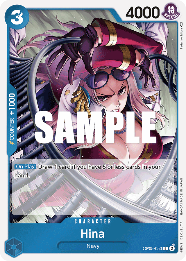 Hina - OP05-050 - Rare - Awakening of the New Era
