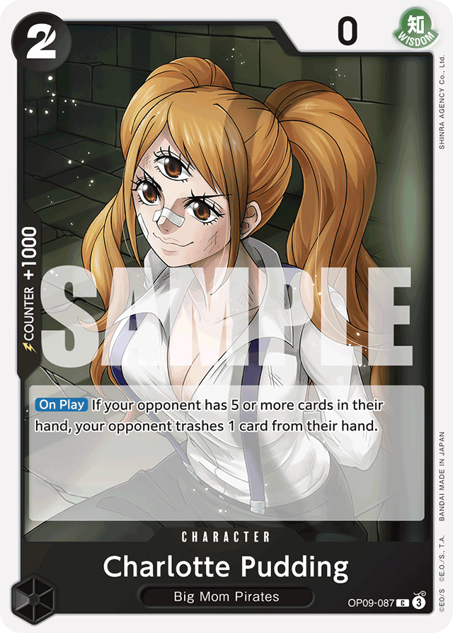 Charlotte Pudding - OP09-087 - Common - Emperors In The New World