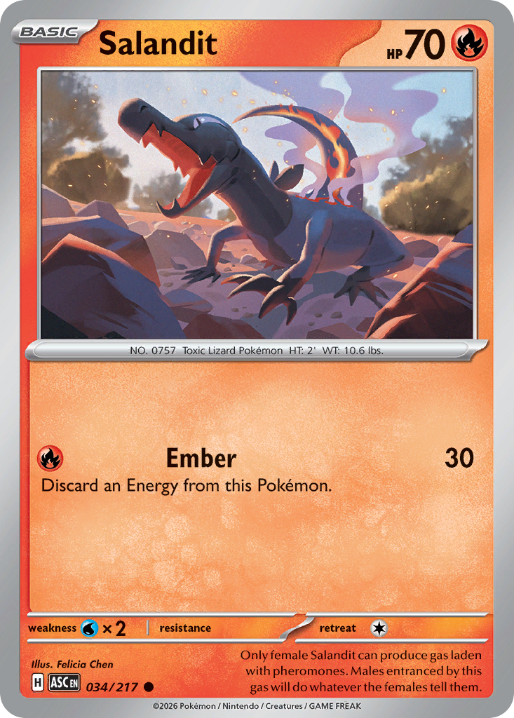 Salandit - 034/217 - Ascended Heroes