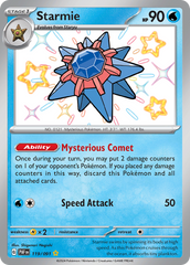 Starmie - 119/91 - Paldean Fates