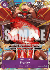 Franky - OP09-072 - Super Rare (Alternate Art) - Emperors In The New World