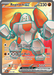 Regirock ex - 214/182 - Destined Rivals