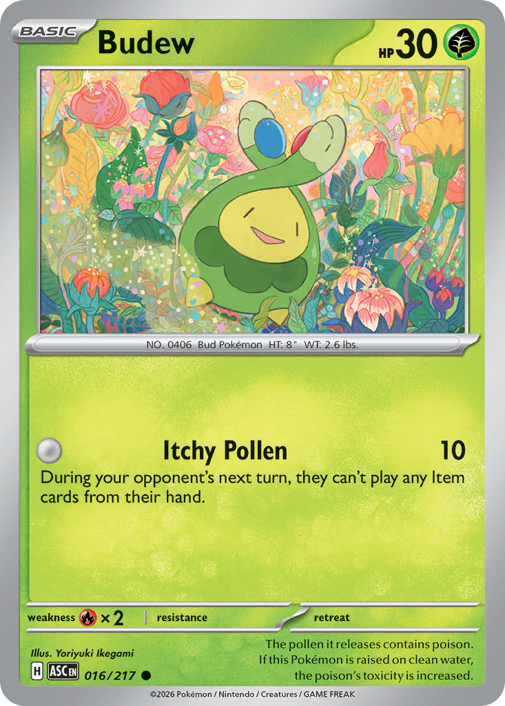 Budew - 016/217 - Ascended Heroes