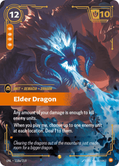 Elder Dragon - 118a/219 - Showcase - Unleashed