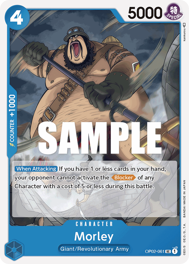 Morley - OP02-061 - Uncommon - Paramount War