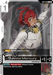 Suletta Mercury - ST01-011 - Common - Heroic Beginnings
