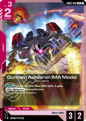 Gundam Ashtaron (MA Mode) - GD02-042 - Uncommon - Dual Impact