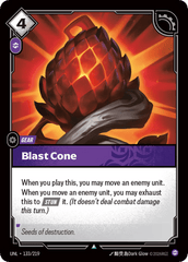 Blast Cone - 133/219 - Uncommon - Unleashed