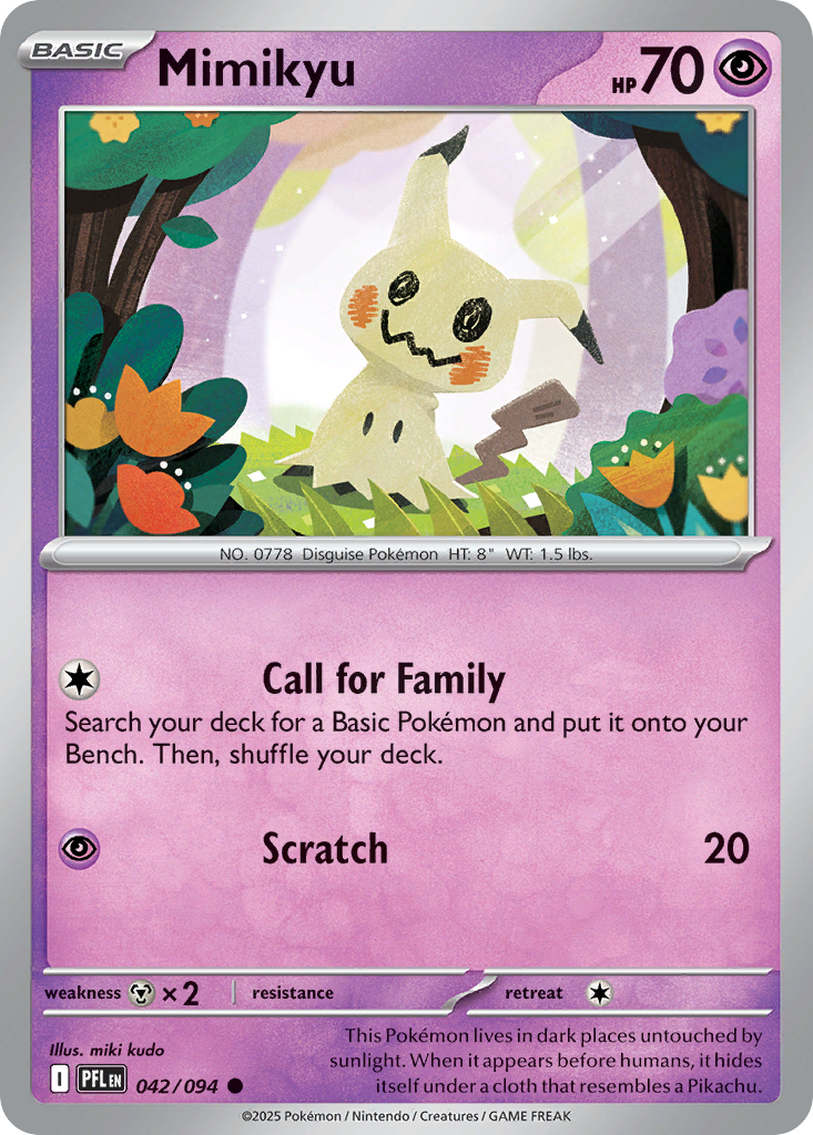 Mimikyu - 42/94 - Phantasmal Flames