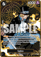 Sabo - OP04-083 - Super Rare (Second Anniversary Stamp) - Kingdoms of Intrigue
