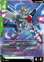 Build Strike Gundam (Full Package) (EX) - EB01-021 - Legend Rare - Eternal Nexus