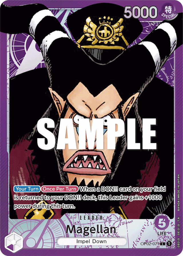 Magellan - OP02-071 - Leader (Alternate Art) - Paramount War