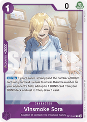 Vinsmoke Sora - OP12-062 - Rare - Legacy of the Master