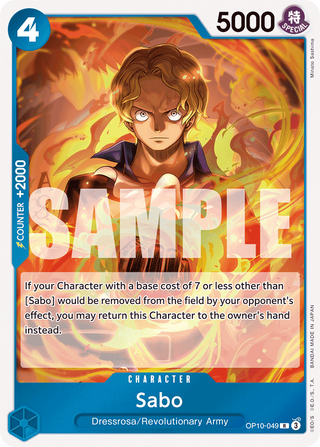 Sabo - OP10-049 - Rare - Royal Blood