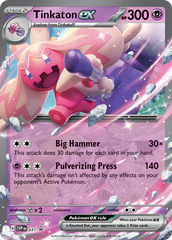 Tinkaton ex - 031 - Scarlet & Violet Black Star Promos
