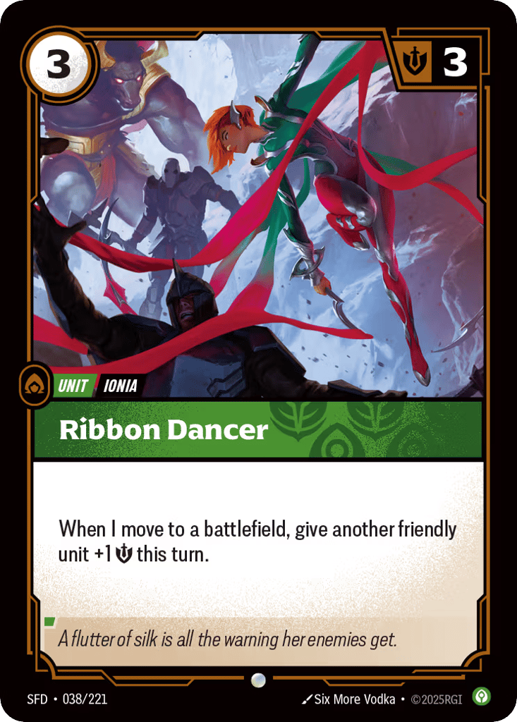 Ribbon Dancer - 038/221 - Common - Spiritforged