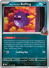 Team Rocket's Koffing - 125/182 - Destined Rivals