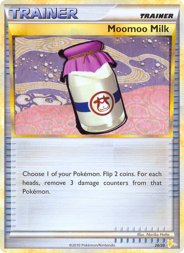 Moomoo Milk - 26/30 - HGSS Trainer Kit Raichu