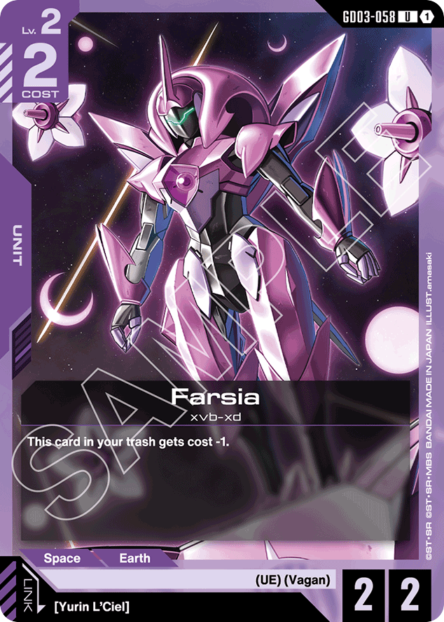 Farsia - GD03-058 - Uncommon - Steel Requiem
