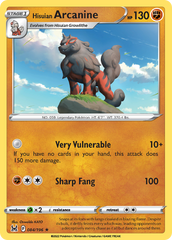 Hisuian Arcanine - 084/196 - Lost Origin