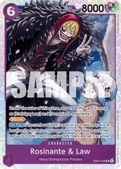 Rosinante & Law - EB04-038 - Super Rare - Egghead Crisis