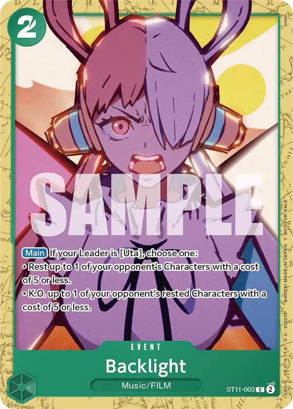 Backlight - ST11-003 - Common (Uta Alt Art) - Uta